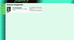 Desktop Screenshot of galerien.anglerinfo.at